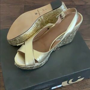 Corso combo gold wedge